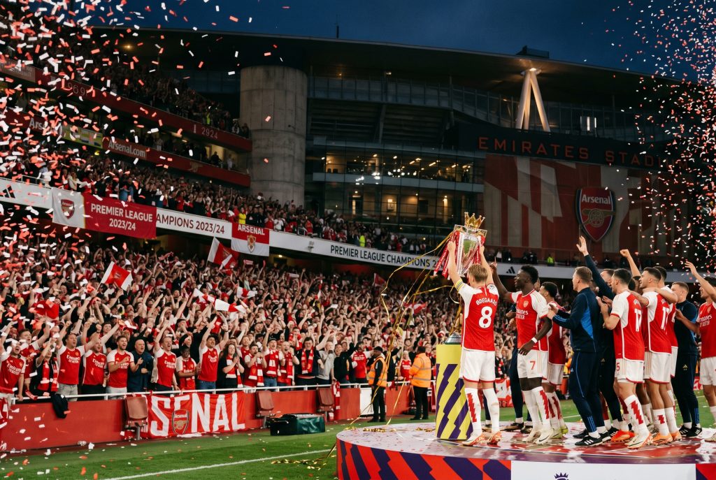 Arsenal vô địch Premier League — 22 năm chờ đợi đã kết thúc!